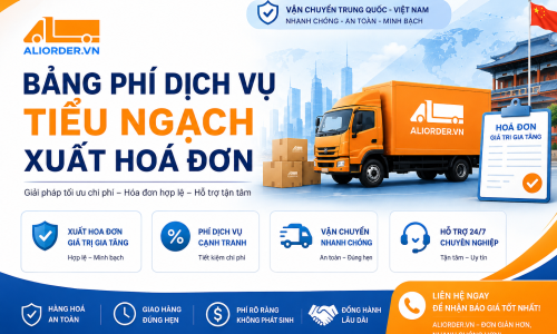 BẢNG PHÍ DỊCH VỤ TIỂU NGẠCH XUẤT HOÁ ĐƠN