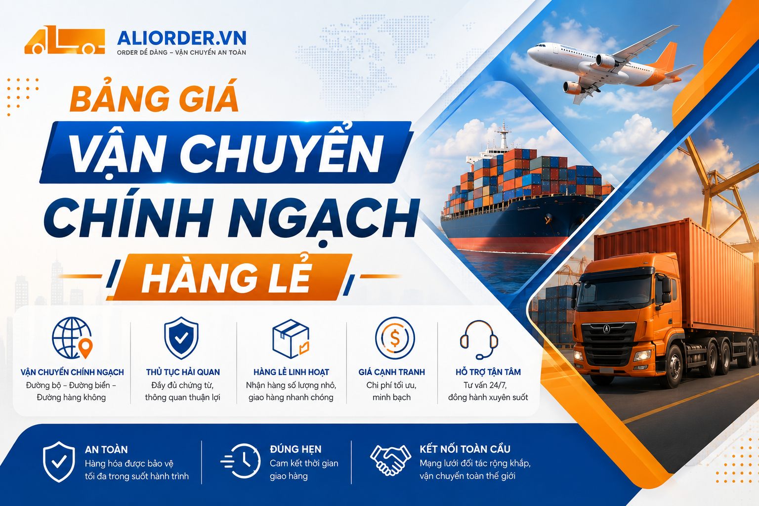 Tại sao vận chuyển chính ngạch hàng lẻ là lựa chọn chiến lược?