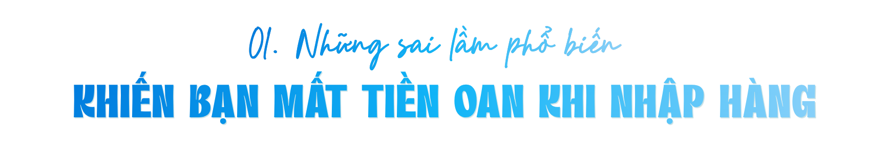 NHẬP HÀNG