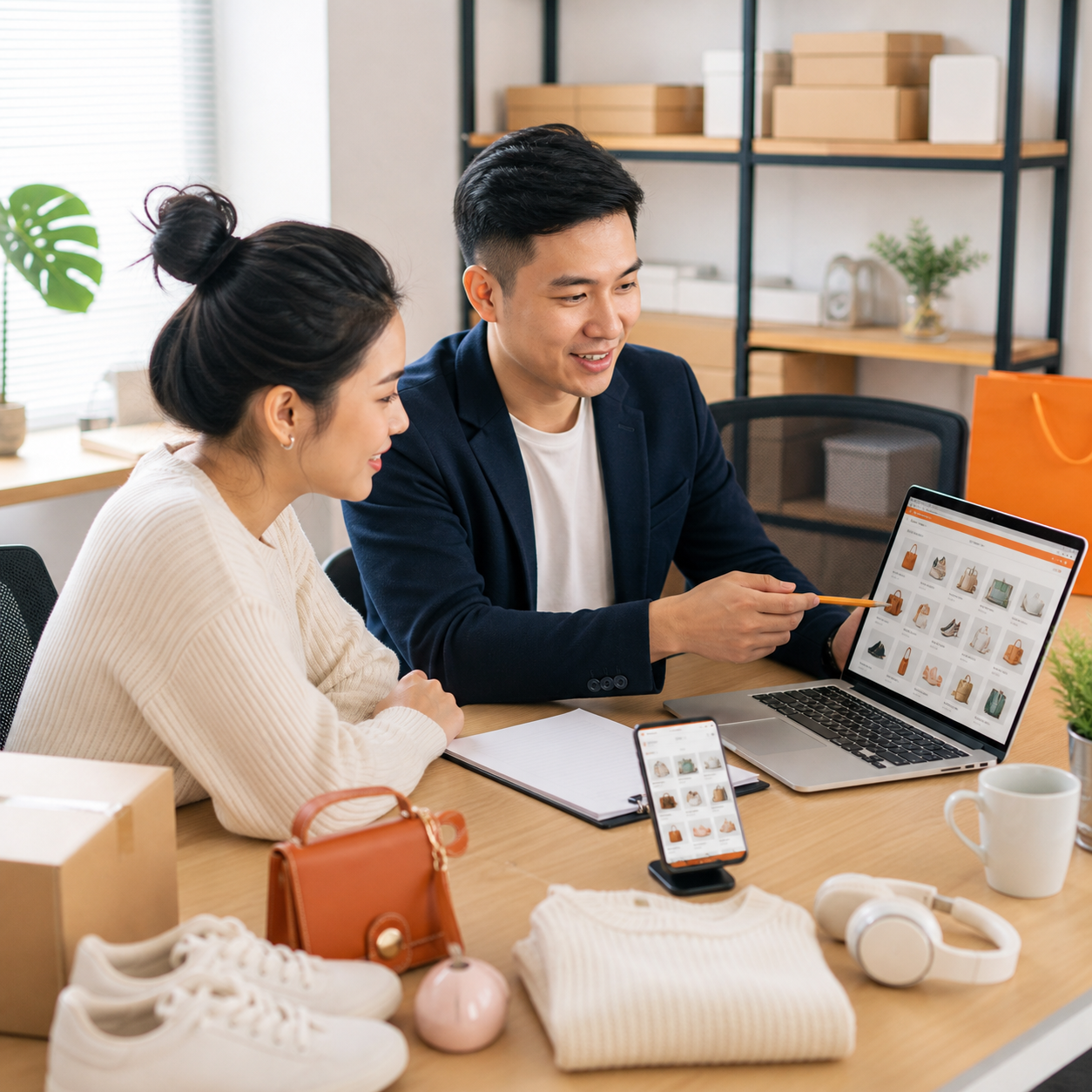 Lưu lại thông tin đơn hàng và trao đổi với nhà cung cấp