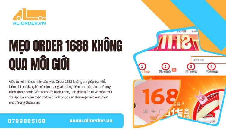 Tại sao nên Order 1688 trực tiếp?