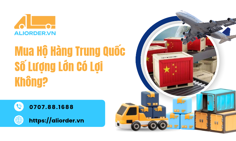 Mua Hộ Hàng Trung Quốc Số Lượng Lớn Có Lợi Không? Phân Tích Lợi Ích & Rủi Ro