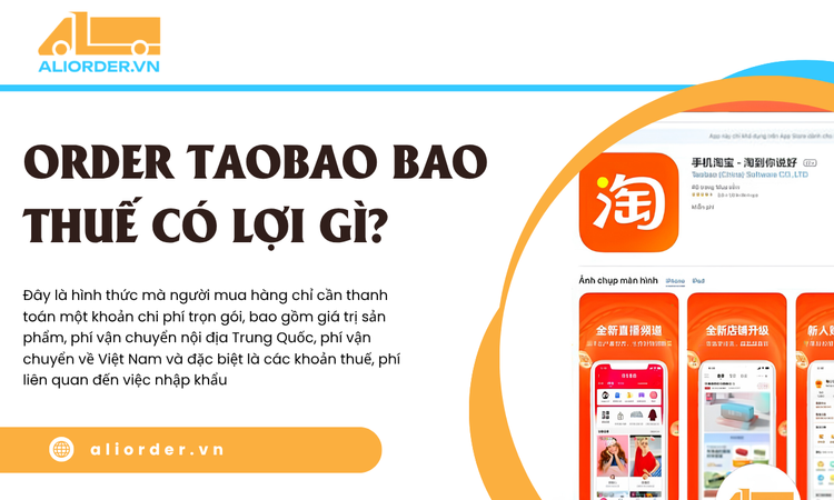 Giải mã Order Taobao Bao Thuế